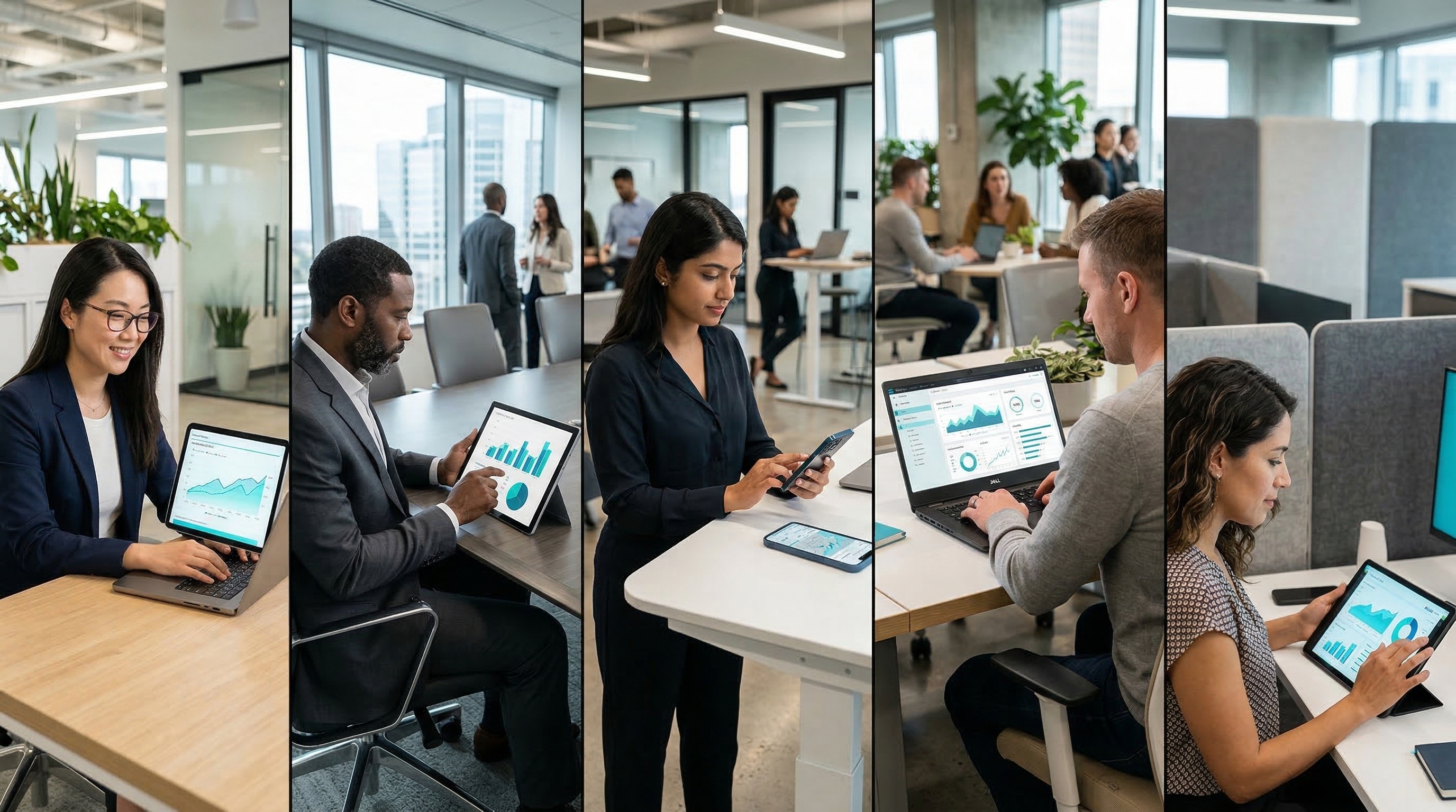 What instant data access looks like in finance, sales, operations, marketing, and HR